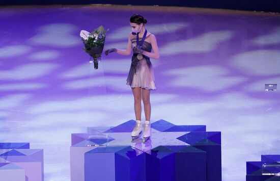 Sweden Figure Skating Worlds Ladies Awarding Ceremony
