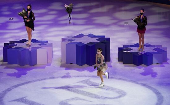 Sweden Figure Skating Worlds Ladies Awarding Ceremony