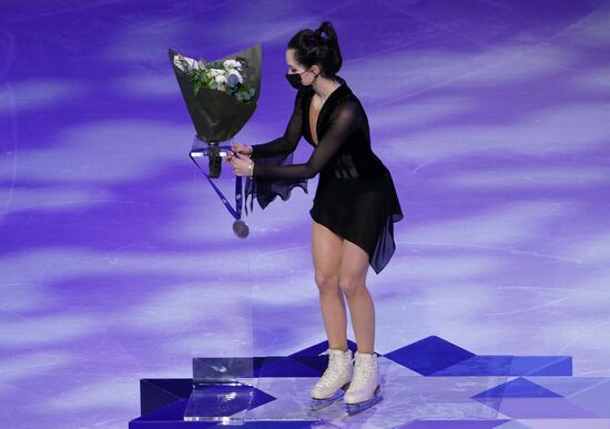 Sweden Figure Skating Worlds Ladies Awarding Ceremony