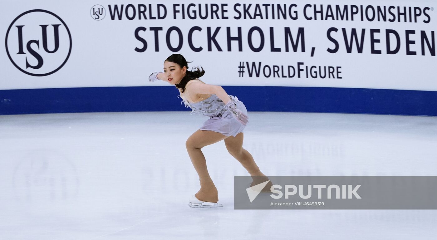 Sweden Figure Skating Worlds Ladies