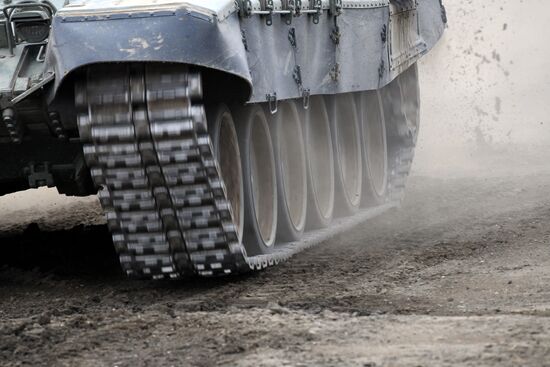 Russia Army Games Tank Biathlon Qualification