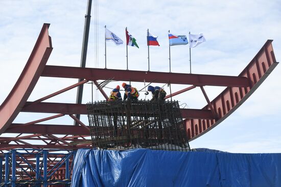 Russia Bridge Construction