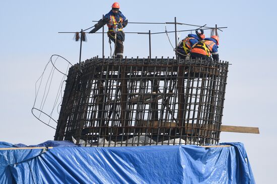 Russia Bridge Construction