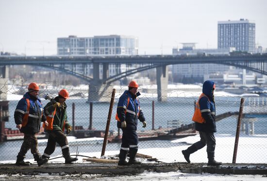 Russia Bridge Construction