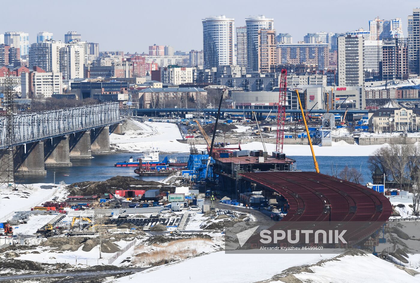 Russia Bridge Construction