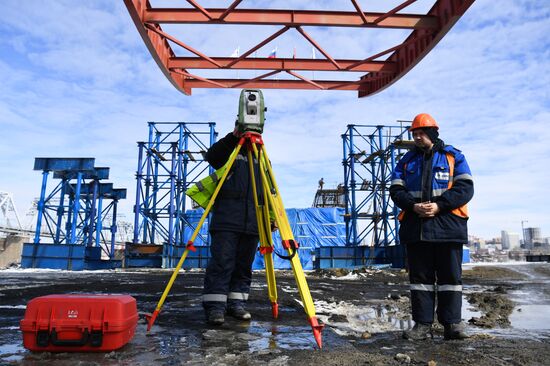 Russia Bridge Construction