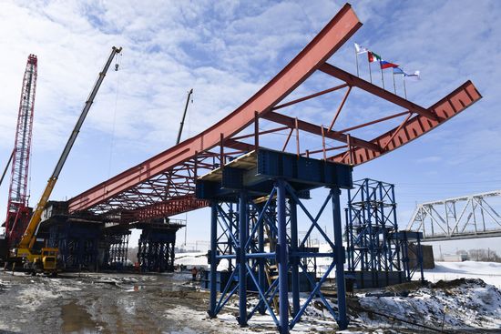 Russia Bridge Construction