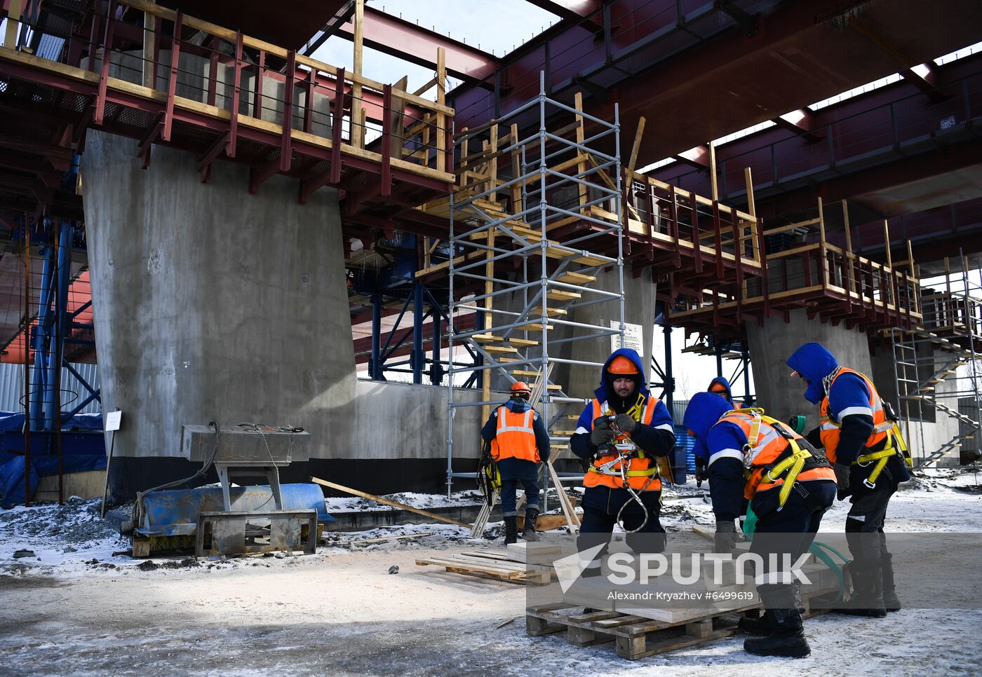 Russia Bridge Construction