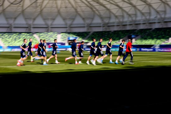 Hungary Soccer Junior Europe Championship Russia