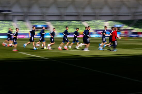 Hungary Soccer Junior Europe Championship Russia