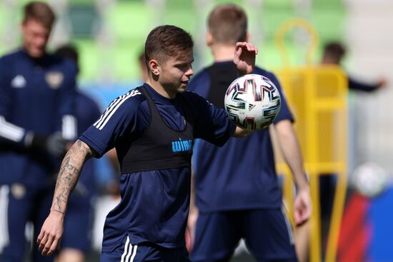 Hungary Soccer Junior Europe Championship Russia