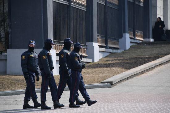 Belarus Presidential Election Protest