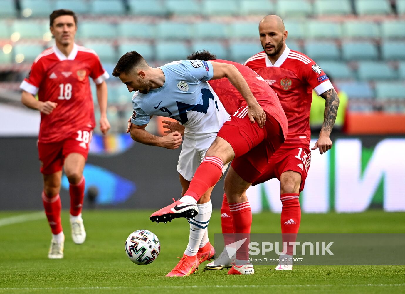 Russia Soccer World Cup Qualifiers Russia - Slovenia
