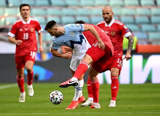 Russia Soccer World Cup Qualifiers Russia - Slovenia
