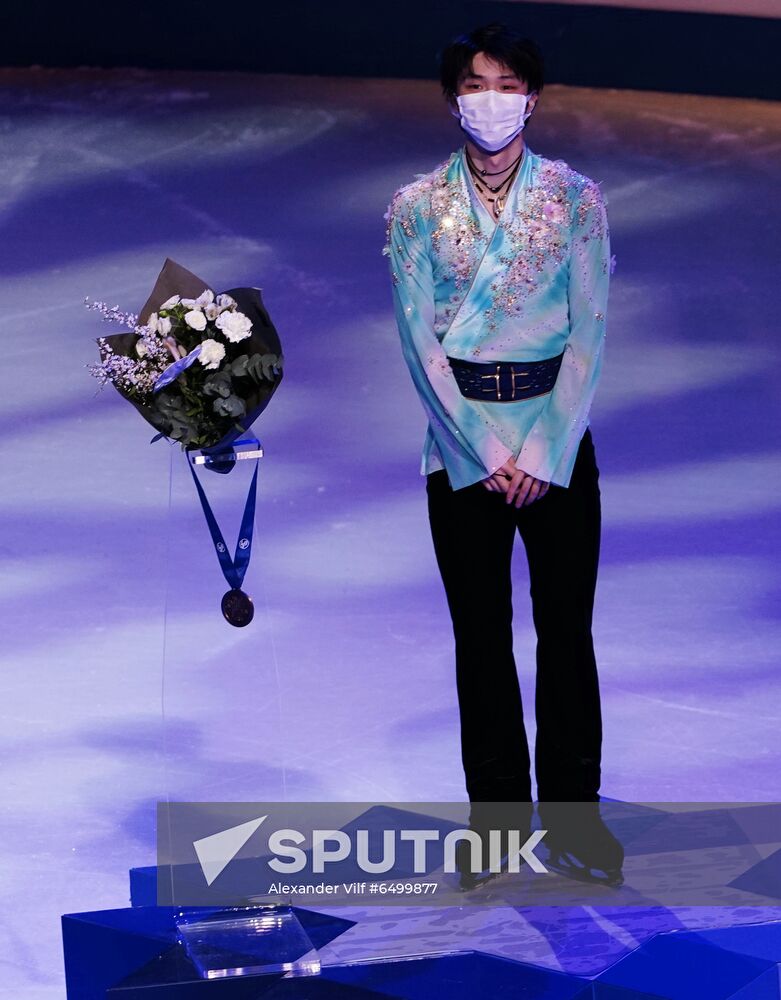 Sweden Figure Skating Worlds Men Awarding Ceremony