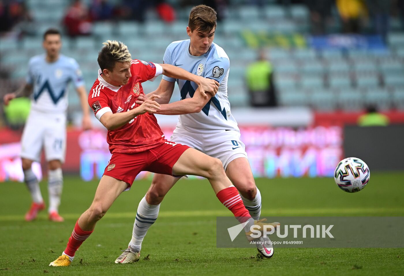 Russia Soccer World Cup Qualifiers Russia - Slovenia