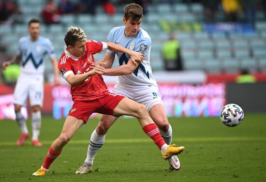 Russia Soccer World Cup Qualifiers Russia - Slovenia