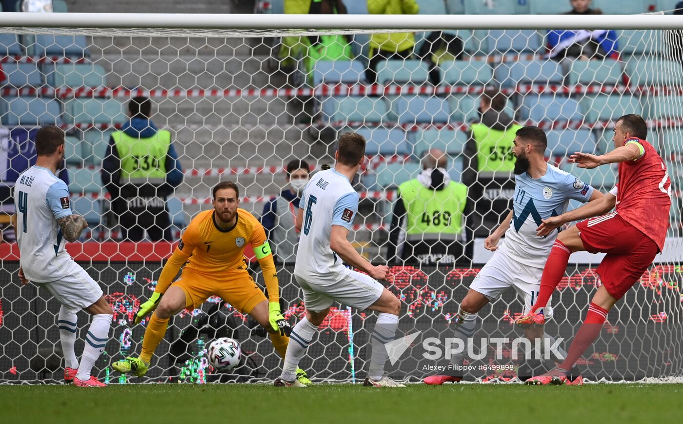 Russia Soccer World Cup Qualifiers Russia - Slovenia