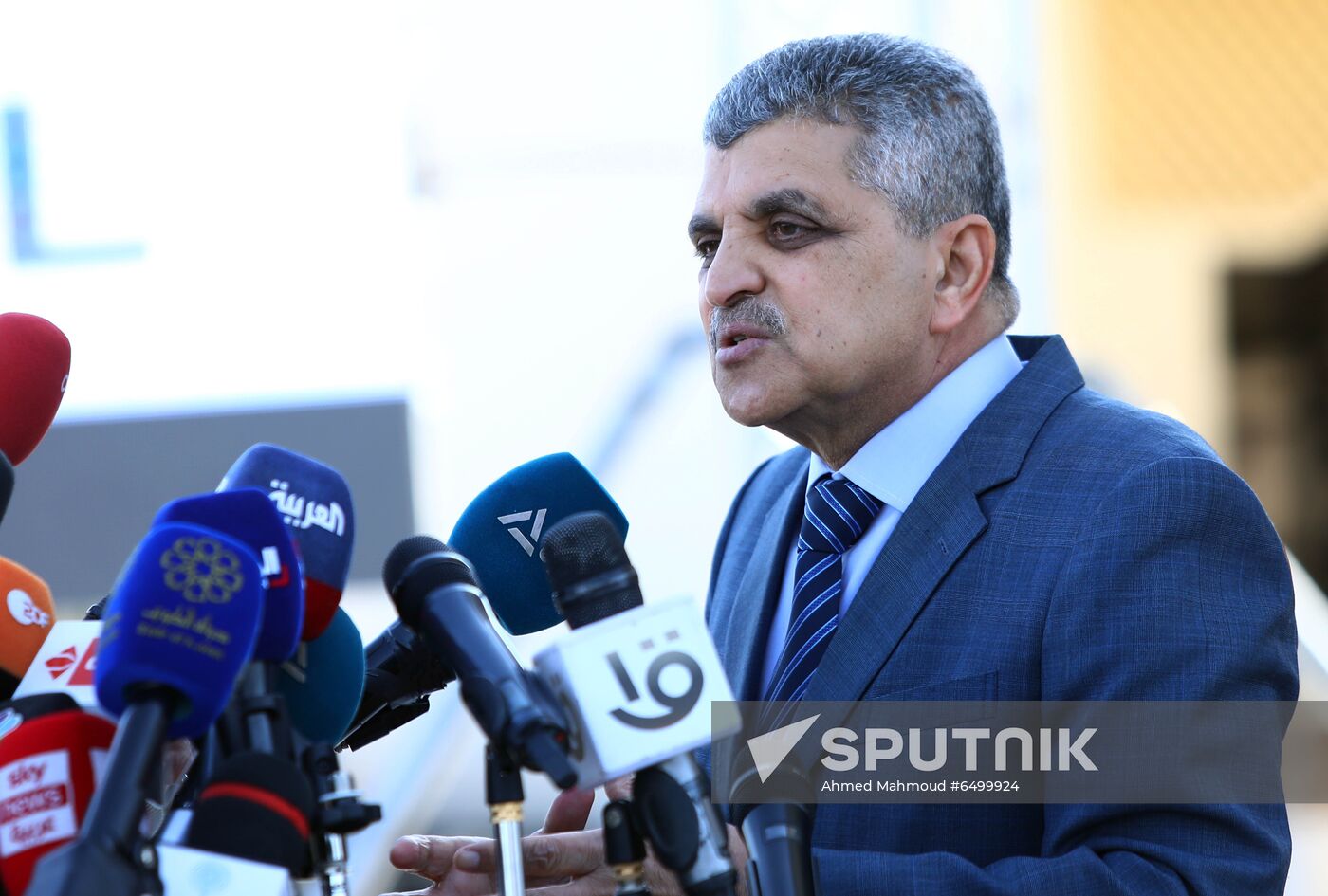 Egypt Suez Canal Traffic Blockade