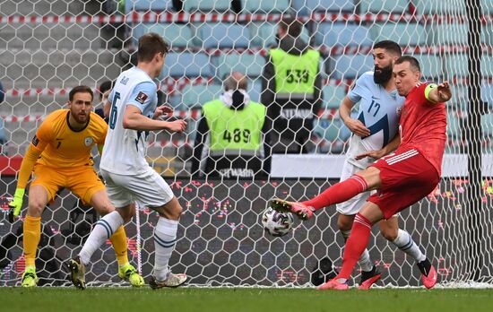 Russia Soccer World Cup Qualifiers Russia - Slovenia