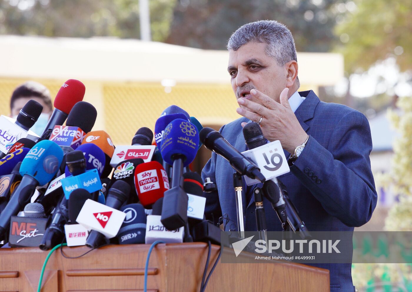 Egypt Suez Canal Traffic Blockade