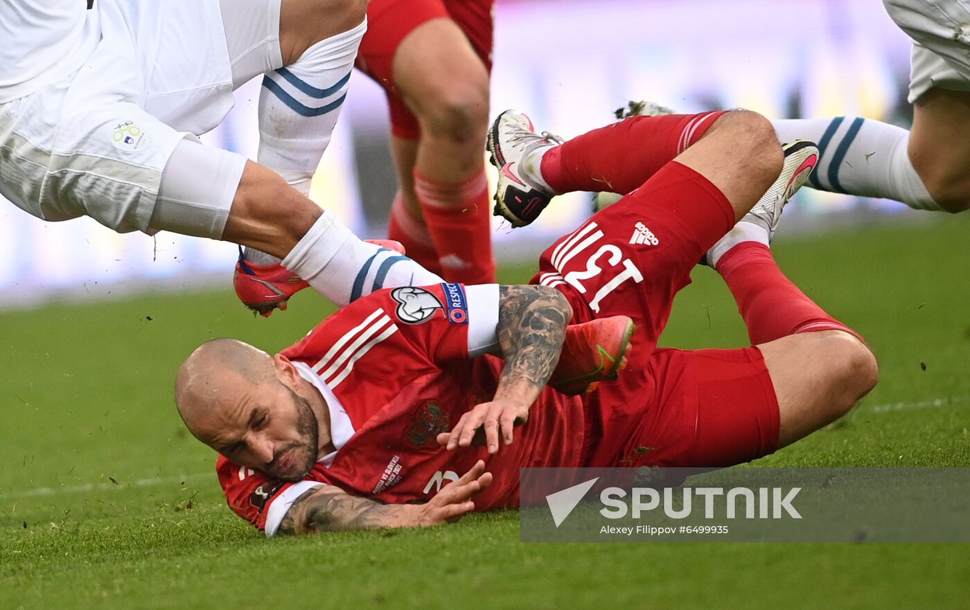 Russia Soccer World Cup Qualifiers Russia - Slovenia