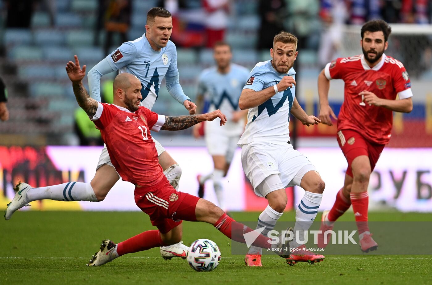 Russia Soccer World Cup Qualifiers Russia - Slovenia