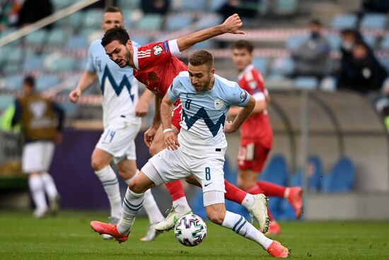 Russia Soccer World Cup Qualifiers Russia - Slovenia