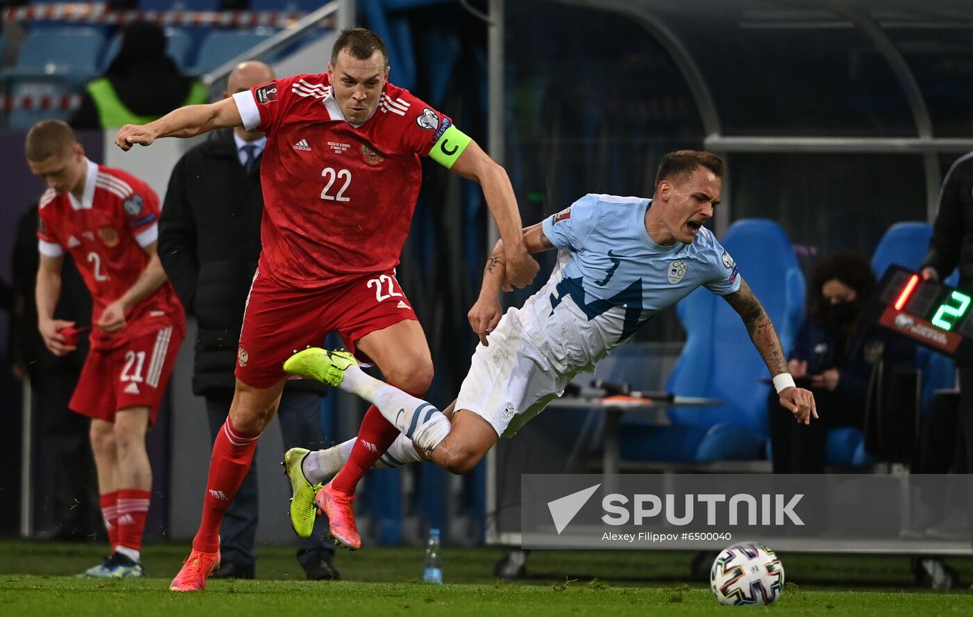 Russia Soccer World Cup Qualifiers Russia - Slovenia