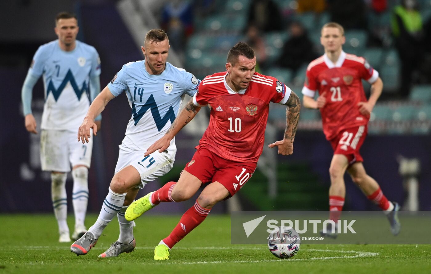 Russia Soccer World Cup Qualifiers Russia - Slovenia