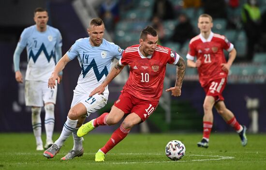 Russia Soccer World Cup Qualifiers Russia - Slovenia