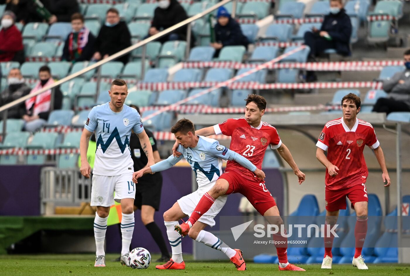 Russia Soccer World Cup Qualifiers Russia - Slovenia