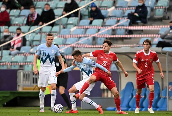 Russia Soccer World Cup Qualifiers Russia - Slovenia