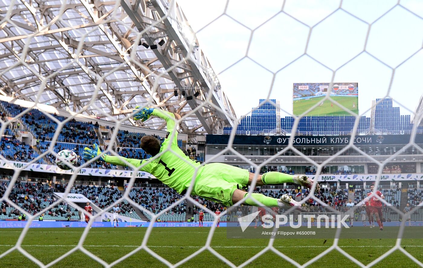 Russia Soccer World Cup Qualifiers Russia - Slovenia