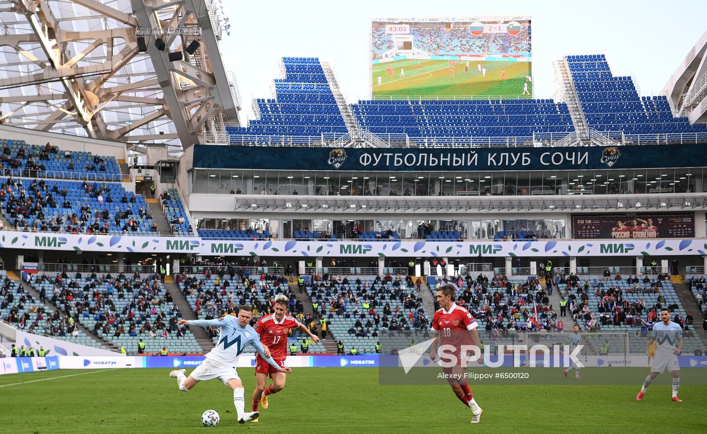 Russia Soccer World Cup Qualifiers Russia - Slovenia