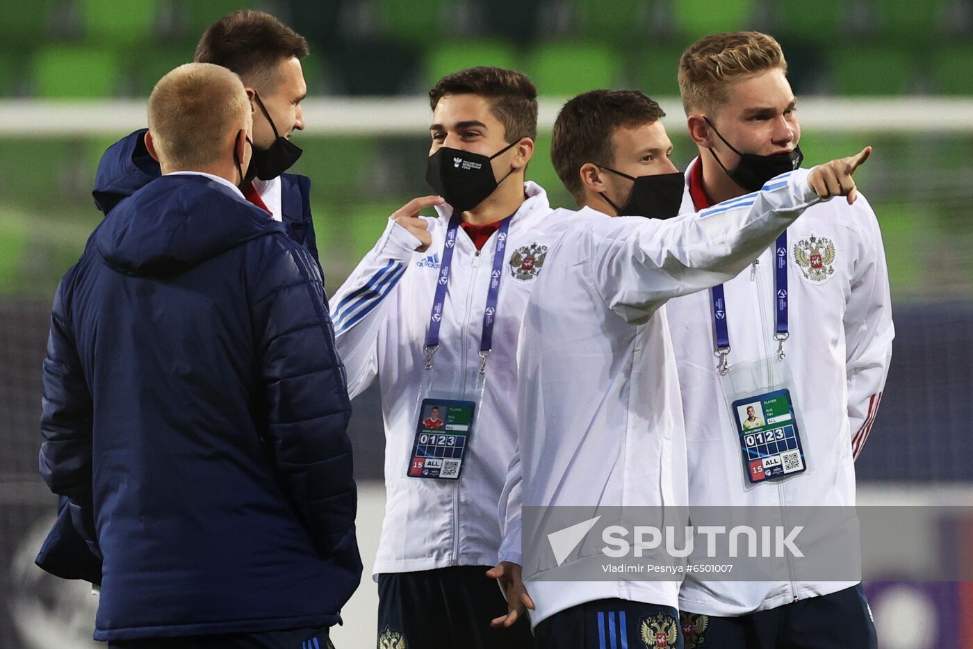 Hungary Soccer Junior Europe Championship Russia - France