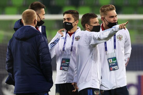 Hungary Soccer Junior Europe Championship Russia - France