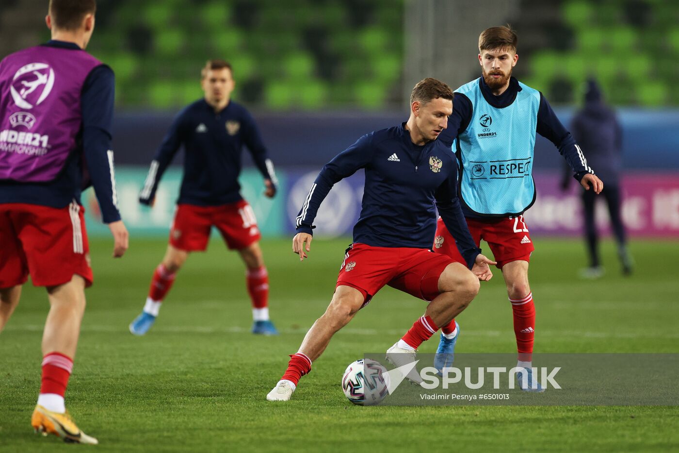 Hungary Soccer Junior Europe Championship Russia - France