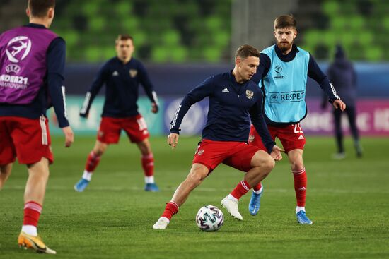 Hungary Soccer Junior Europe Championship Russia - France