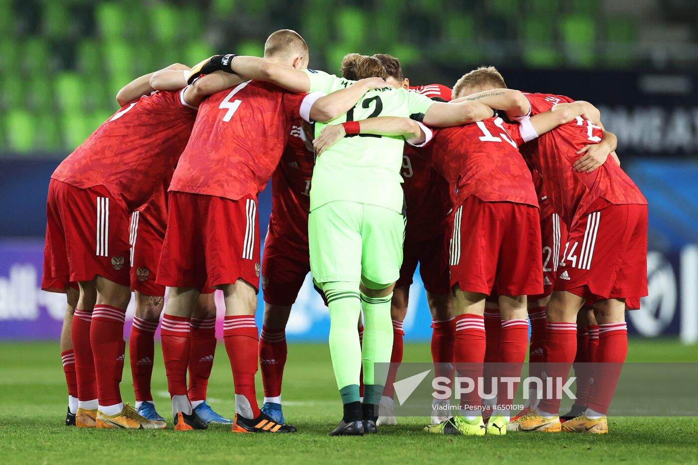 Hungary Soccer Junior Europe Championship Russia - France