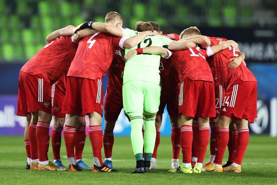 Hungary Soccer Junior Europe Championship Russia - France