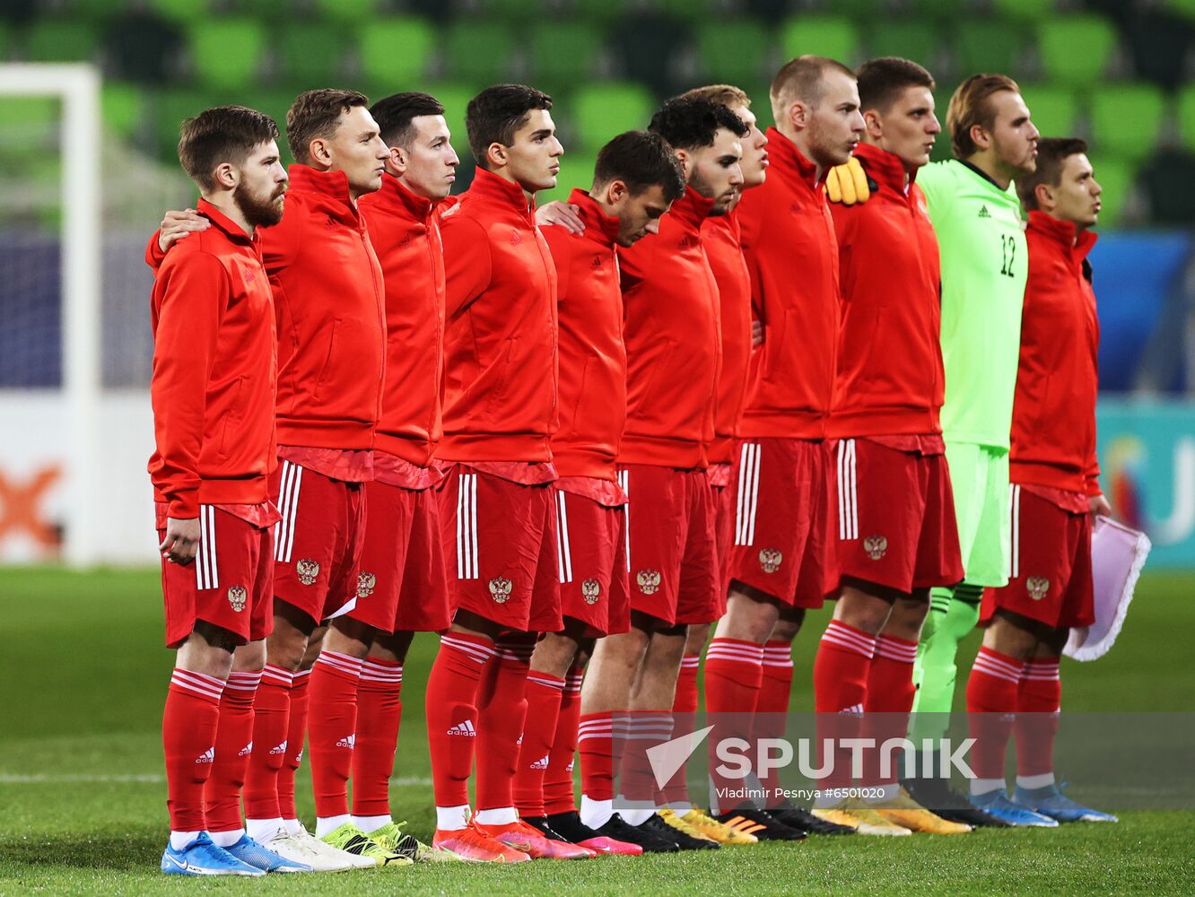 Hungary Soccer Junior Europe Championship Russia - France