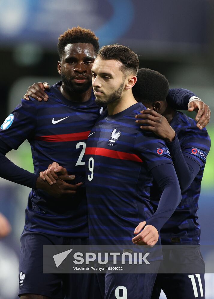 Hungary Soccer Junior Europe Championship Russia - France