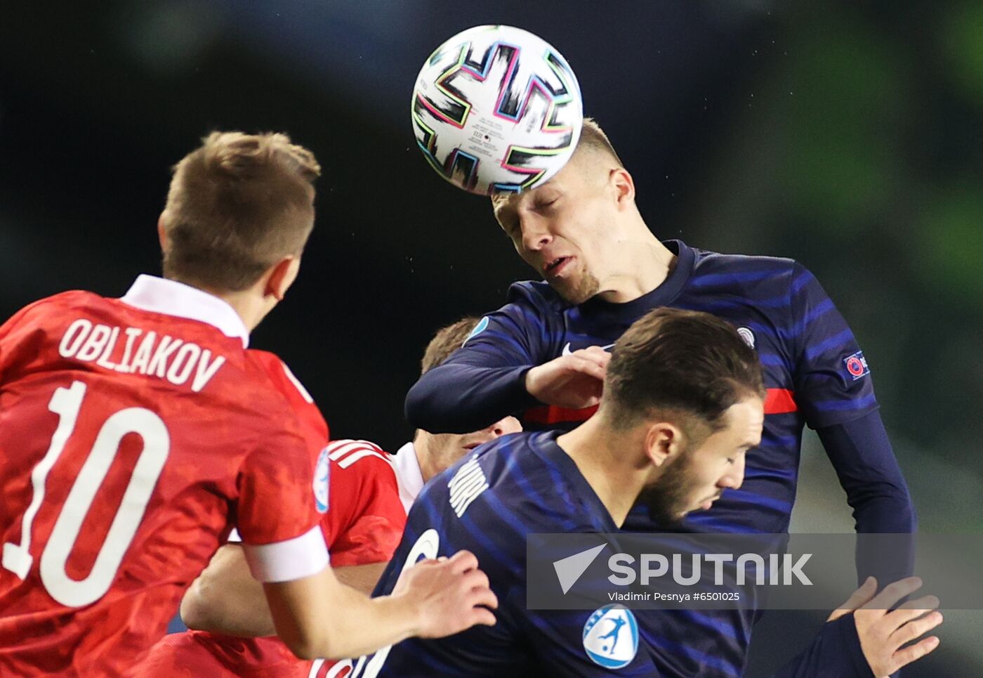 Hungary Soccer Junior Europe Championship Russia - France