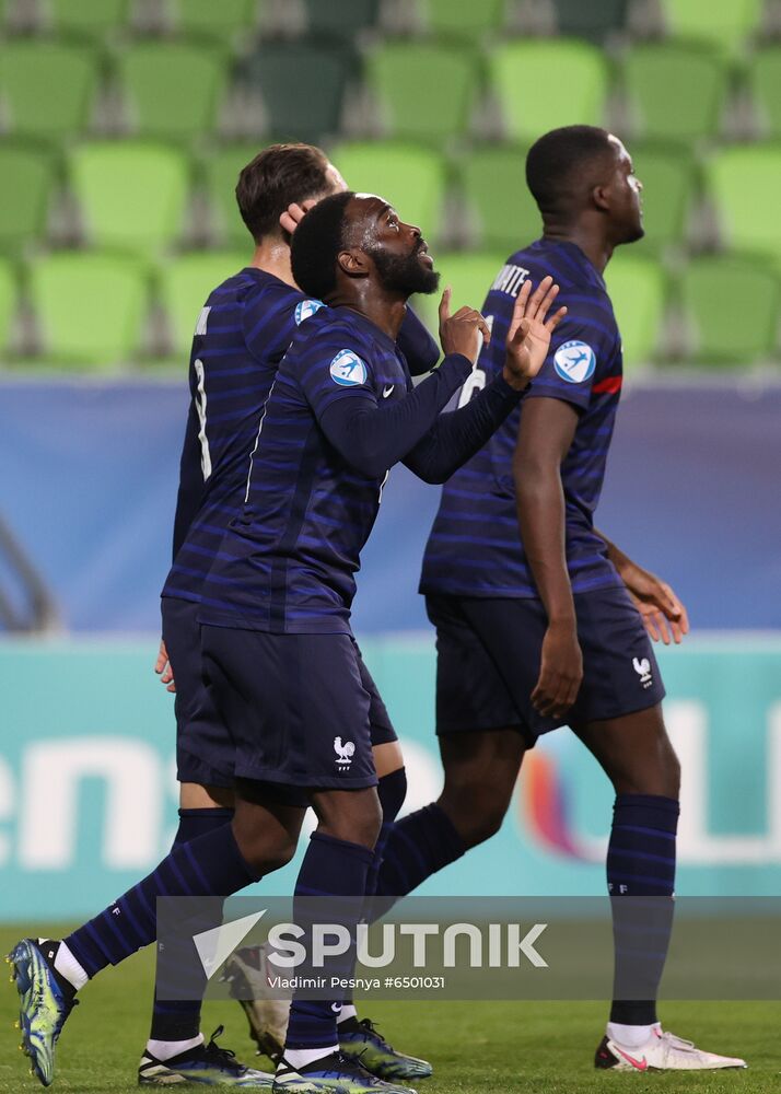 Hungary Soccer Junior Europe Championship Russia - France