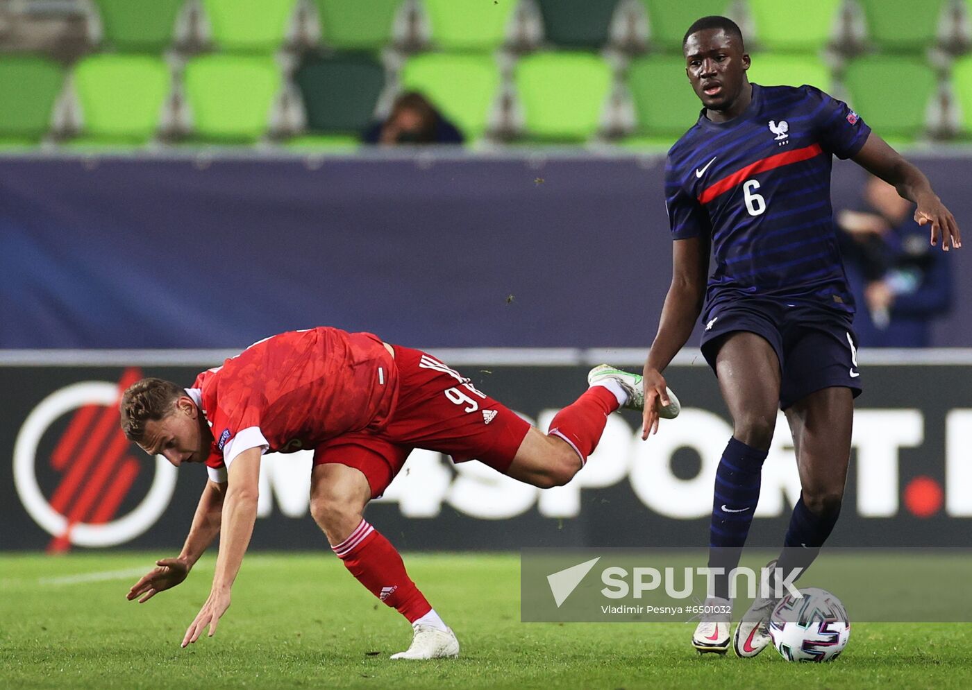 Hungary Soccer Junior Europe Championship Russia - France