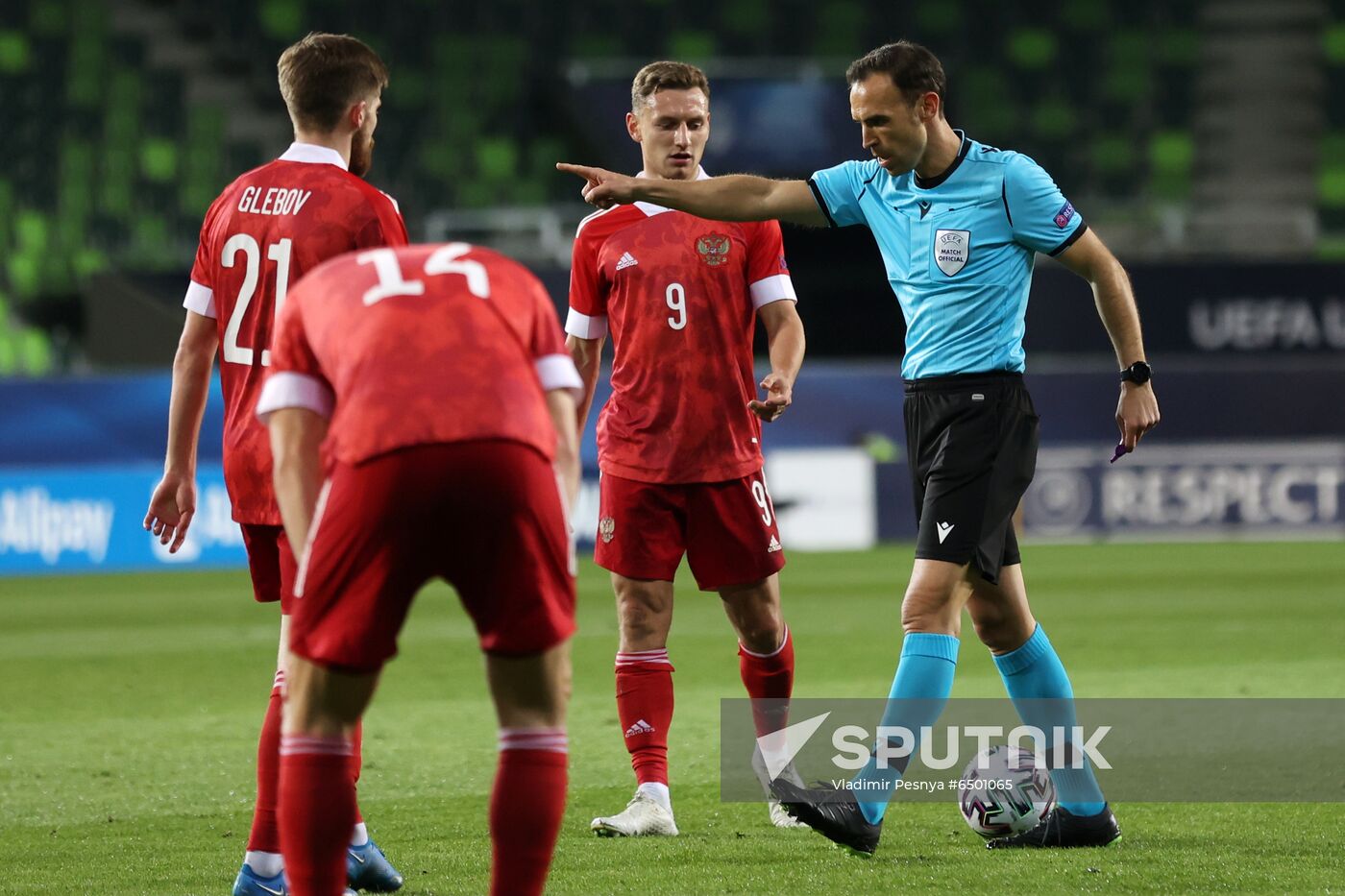 Hungary Soccer Junior Europe Championship Russia - France