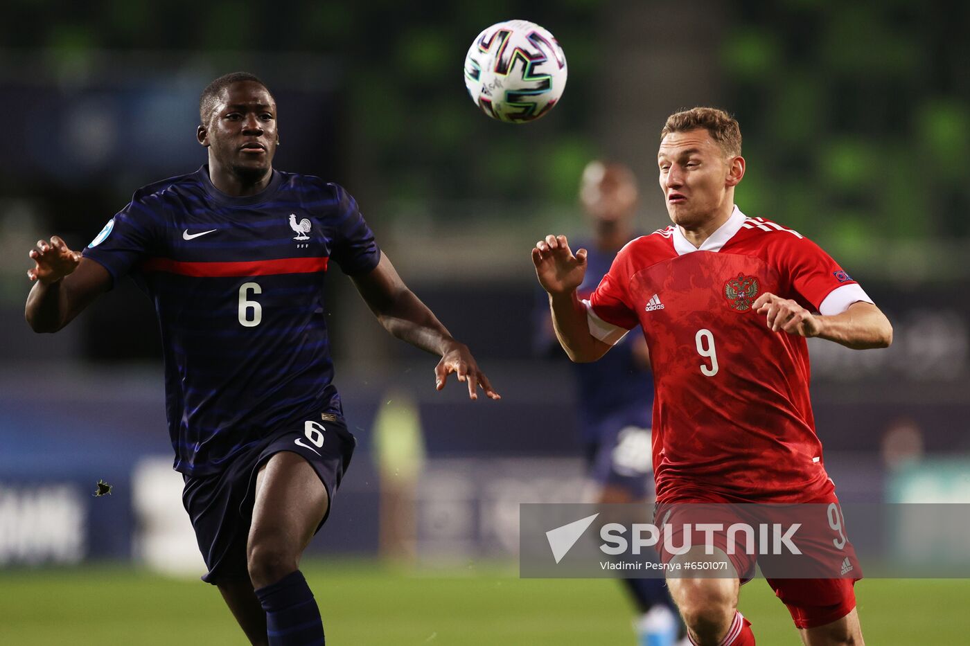 Hungary Soccer Junior Europe Championship Russia - France