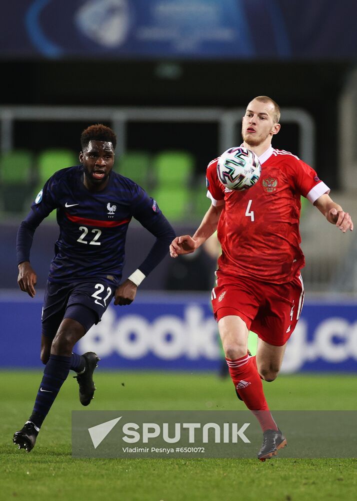 Hungary Soccer Junior Europe Championship Russia - France