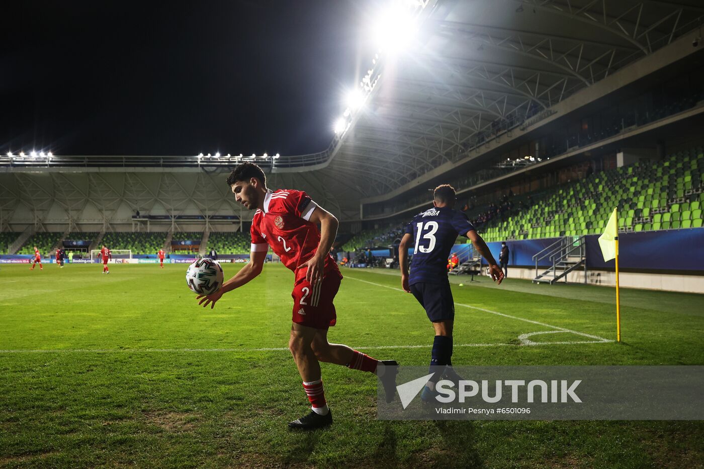Hungary Soccer Junior Europe Championship Russia - France